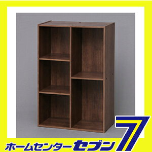 CBボックス 2列コンビ ブラウン CX-23C アイリスオーヤマ [カラーボックス 本棚 書...