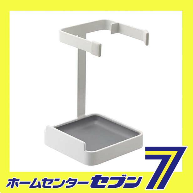 お玉＆鍋蓋スタンド ホワイト プレート 山崎実業[チョイ置き 菜箸立て 調理器具 まな板 スタンド タブレット] (hc9) hc999-11345422 カー用品・日用品のホームセンター サンプル画像2