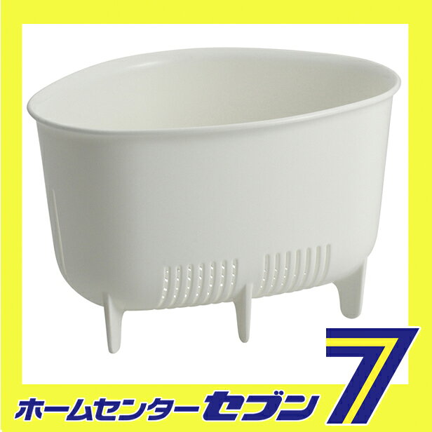 Nポゼ 三角コーナー小 ホワイト アスベル ASVEL [シンクまわり ダストポット コーナーポット 銀イオン Ag+ キッチン 小物]