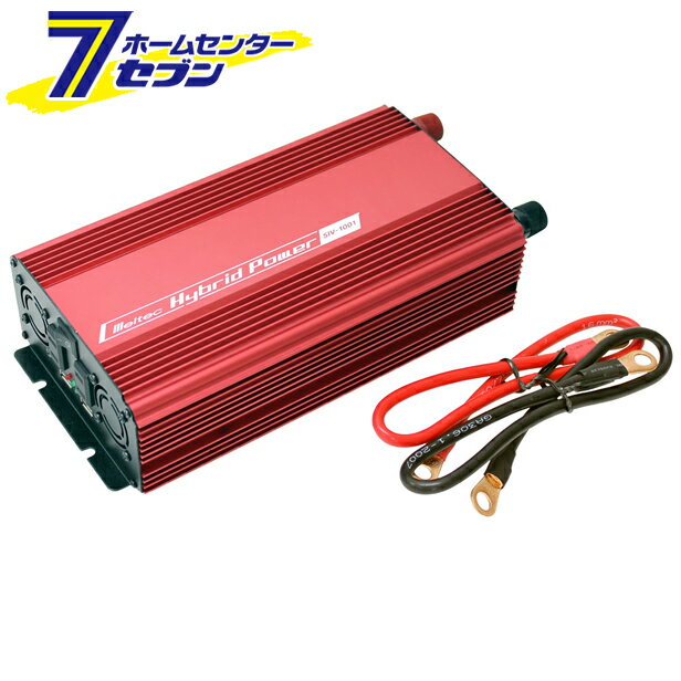 USB＆コンセント静音タイプ 24V1000W SIV−1001 大自工業 [インバーター]