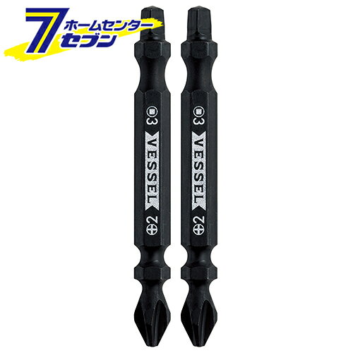 両頭コンビビット PQ142365 ベッセル [先端工具 ドリルアクセサリ スクリュービット]