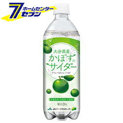 大分県産 かぼすのサイダー 495ml 48本 PET 【24本×2ケースセット】 JAフーズおおいた 炭酸飲料 カボス 大分 ジュース かぼす サイダー ドリンク ペットボトル ソフトドリンク