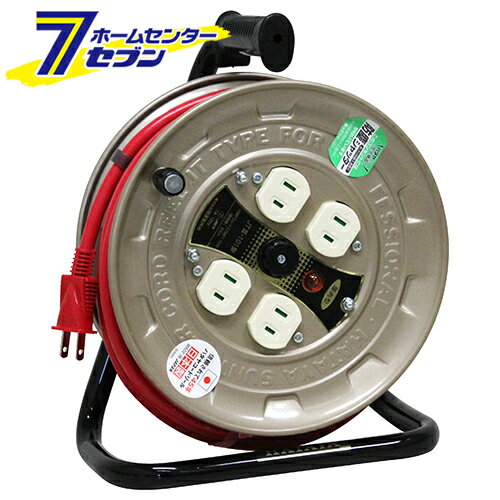 コードリール 15A×10m JT3-101 ハタヤリミテッド [電動工具 電工ドラム コード]