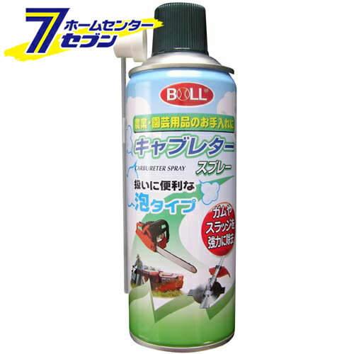 「園芸用キャブレタースプレー KS-420SGM ムース 大澤ワックス　 [園芸機器 刈払機 刃研ぎ メンテナンス]」は、株式会社ホームセンターセブンが販売しております。メーカー大澤ワックス　品名園芸用キャブレタースプレー KS-420SGM ムース 品番又はJANコードJAN:4952703182254サイズ-重量400商品説明●農業機械のキャブレター内部の汚れを簡単に落とします。【用途】●園芸用キャブレタースプレー。【機能】●扱いに便利な泡タイプです。●不完全燃焼の原因になるキャブレーター内部に堆積したガムやスラッジなどの汚れをを強力に除去します。【仕様】■内容量：420ml。■RoHS規定外。■毒物及び劇物取締法規定外。■泡タイプ。【材質】■ノズル・キャップ：ポリエチレン。■本体：金属。■ラベル：紙・伸縮フィルム：ポリ。※画像はイメージです。※商品の色は、コンピュータディスプレイの性質上、実際の色とは多少異なります。※仕様は予告なく変更する場合があります。実際の商品とデザイン、色、仕様が一部異なる場合がございます。　