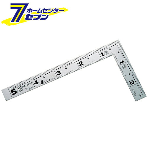 Scales - 曲尺 平ピタ5寸表裏同目 5スン 10008 シンワ測定 [大工道具 測定具 曲尺]