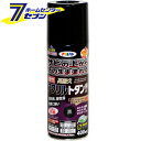 油性高耐久トタン用スプレー　400ml　黒 アサヒペン [さび 錆 サビ 塗料 屋根 とい ひさし ヘイ カラートタン]