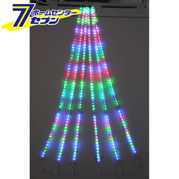 コロナ産業 室内用 RGB LEDドレープライト 3m クロスライセンス品（RD3RGB） rd3rgb【点滅】【メーカー直送:代引不可】