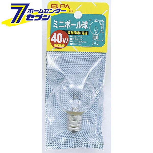 ߥ˥ܡ 40W G-8011H(C) ELPA [Ǯŵ ]