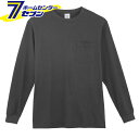 長袖 Tシャツ チャコール L 3008 コーコス信岡 [作業服 作業着 ワーク ユニフォーム]