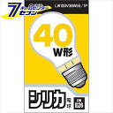 オーム電機 白熱電球 E26 40W形 シリカ06-1755 LW100V38W55/1P[白熱球:白熱電球]