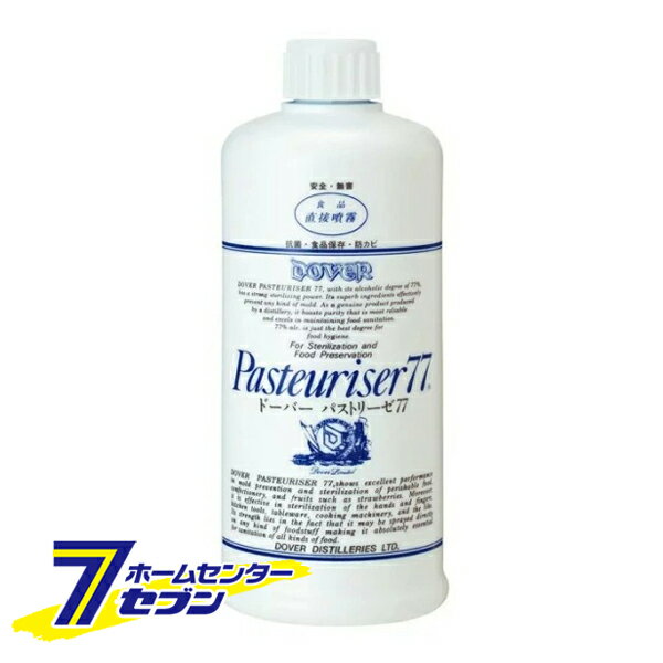 【ケース販売】ドーバー酒造 パストリーゼ77 付替用 500ml×24本 スプレーヘッドなし [アルコール消毒液 口に入れても大丈夫 防菌 消臭 防カビ ウィルス]