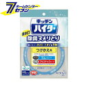 「花王 キッチンハイター 排水口除菌ヌメリとり 付け替え(1個)【ケース販売：24個】 」は株式会社ホームセンターセブンが販売しております。メーカー花王品名キッチンハイター 排水口除菌ヌメリとり 付け替え(1個)【ケース販売：24個】 品番又はJANコードJAN:4901301268891サイズ-重量1360g商品説明●使い方は排水口にポン！と置くだけ。水を流すたびカセット内部の錠剤が徐々に溶け出して排水口全体に洗浄成分が行き渡り、除菌効果を発揮し、ヌメリ・ニオイをしっかり予防。●洗浄成分は安心な中性タイプ。●効果は約60日間持続。【使用方法】※必ず「キッチンハイター除菌ヌメリとり」本体につけかえる。※市販の排水口フタには取りつけられません。・ゴムタイプ・プラスチックタイプのどちらのタイプのつけかえ方法は同じです。(1)本体からカセットを取り外してください。※プラスチックタイプは、本体裏側の矢印(→)から外してください。(2)本体裏側の▲印とつけかえカセットの▲印を合わせて押し込んでください。※セット位置がずれたり、表裏反対にセットすると十分効果がでないことがあります。【より効果的にお使いいただくために】・ごみ受けかごの中にごみを長くためておくと効果が減少します。1日1回を目安にごみを取り除くことをお勧めします。・排水口用水切りネットをつけると、洗浄成分がごみ受けかごにゆきわたりません。併用しない方が効果的です。(ネットを使用の場合は、ごみ受けかごの内側に密着させてください。)・本品は漂白剤ではありません。茶しぶや黒カビ等のがんこな汚れには「キッチン泡ハイター」をお使いください。【規格概要】液性・・・中性成分・・・イソチアゾリノン系抗菌剤、溶解調整剤(硫酸カルシウム、ショ糖)【注意事項】・用途外に使わない。・子供の手の届く所に置かない。・容器から錠剤を取り出さない。・カセットに直接手で触れた後は必ず手を洗う。・熱湯を本体フタ部分に直接かけると、変形することがある。・長時間日光に当たると錠剤が変色することがあるが、効果に影響はない。【応急処置説明】・剤や溶けた液が目に入った時は、こすらずすぐ流水で15分以上洗い流す。異常が残る場合は眼科医に相談する。・飲み込んだ時は吐かずに口をすすぎ、水を飲むなどの処置をする。異常が残る場合は医師に相談する。・皮ふについた時は、すぐに水で充分洗い流す。異常が残る場合は皮ふ科医に相談する。【ブランド】ハイター※パッケージ、デザイン等は予告なく変更される場合があります。※画像はイメージです。商品タイトルと一致しない場合があります。《【ハイター】》商品区分：原産国：広告文責：株式会社ホームセンターセブンTEL：0978-33-2811