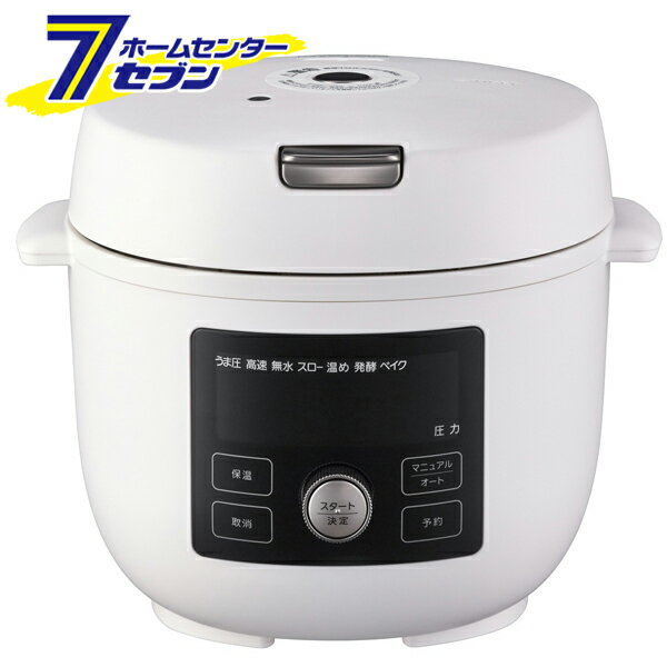 タイガー 電気圧力鍋 COK-A220WM 自動調理なべ 1.4L マットホワイト [TIGER クックポット TIGER COOKPOT]