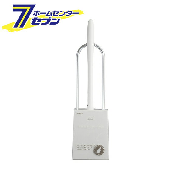アイセン CK トイレケース付 ホワイト TN201 [トイレブラシ トイレスポンジ ケース付き お掃除用品 ト..