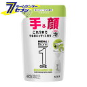 花王 メンズビオレ ONE 泡ハンドソープ＆洗顔料 つめかえ用 200ml [メンズケア メンズソープ 手洗い 洗顔 シェービング 手 顔 医薬部外品]