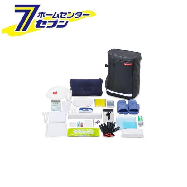 アイリスオーヤマ 防災セット 1人用27点 ブラック BS1-27 [防災グッズ 防災バック 1人 一人暮らし 黒 ..