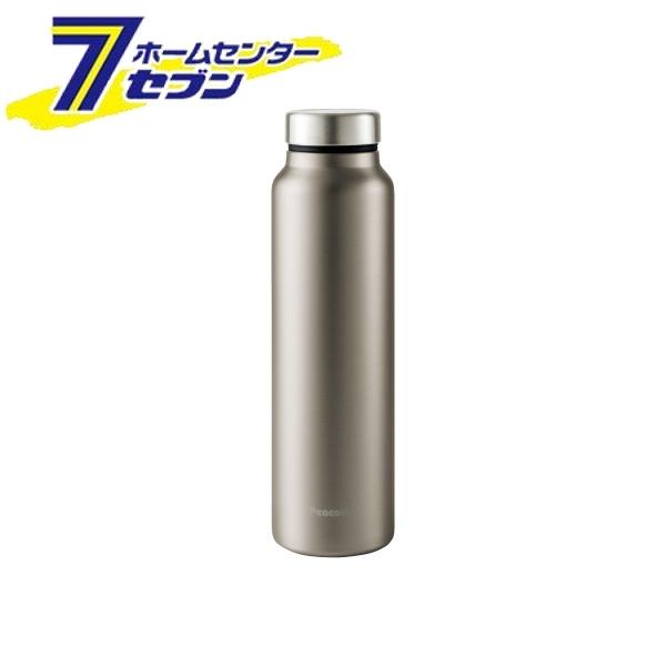 ピーコック スクリューマグボトル 800ml (マットクリア) AKY-80 MC [水筒 マグボトル 保温 保冷 直飲み 軽量 真空断熱 魔法瓶 コンパクト シンプル 通勤 通学 子供 大人 Peacock]