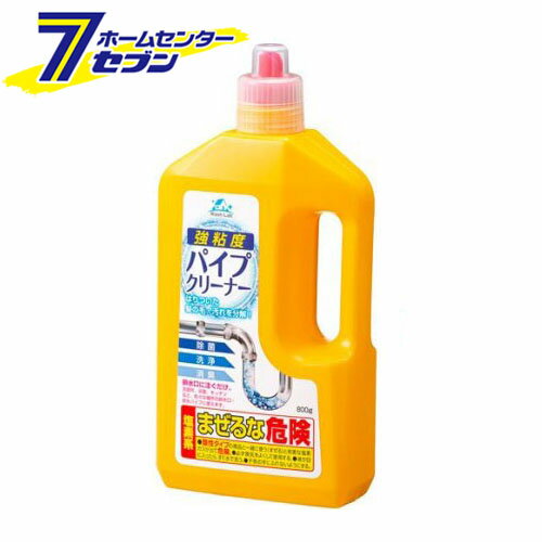 「旭ケミカル WashLab (ウォッシュラボ) 高粘度パイプクリーナー (800g) 」は株式会社ホームセンターセブンが販売しております。メーカー旭ケミカル品名WashLab (ウォッシュラボ) 高粘度パイプクリーナー (800g) 品番又はJANコードJAN:4560309810640サイズ-重量880g商品説明●はりついた髪の毛・汚れを分解！●排水口に注ぐだけ。洗面所、浴室、キッチンなど、色々な場所の排水口、排水パイプに使えます。【使用方法】★使用方法(1)液を直接ボトルから排水口、排水パイプに注ぎ、15 30分放置する。(長時間放置しない。)(2)使用後、水を充分流す。※キャップで計量しない。※飛沫が飛ぶことがあるので、ブラシ等は使用しない。★使用量の目安・つまりの予防、ニオイの消臭・・・1目盛(約80g)・ヌメリの除去・・・2 3目盛(約160g 240g)・つまりの解消・・・4 5目盛(約320g 400g)【成分】水酸化ナトリウム(1.8％)、次亜塩素酸塩、界面活性剤(アルキルアミンオキシド)【規格概要】液性・・・アルカリ性【注意事項】★塩素系 まぜるな危険・酸性タイプの商品と一緒に使う(まぜる)と有害な塩素ガスが出て危険。・必ず換気をよくして使用する。・液が目に入ったら、すぐに水で洗う。・子供の手にふれないようにする。★使用上の注意・必ず単独で使用する。酸性タイプの製品、排水口用のヌメリ取り剤、食酢、アルコール等と混ぜると有害なガスが発生して危険。・体調のすぐれない方は使用しない。・容器を強く持ってキャップを開けると、液が飛び出す恐れがあるので注意する。・必ず使用時は換気する。・熱湯で流さない。・必ず使用前に手につけた貴金属類をはずして、使用時は炊事手袋を着用し、作業後は必ず手を洗う。・使用時は液が目に入らないように注意する。・動物性のハケ、ブラシは使用しない。・アルミ、銅、ホーロー、真ちゅうなどの金属製品にかかると変色することがあるので注意する。・衣服、敷物、木製品等に付着すると脱色するので注意する。・トイレのつまりには効果がないので使用しない。・他の容器に移して使用しない。・使用後はキャップを閉めて保管する。・直射日光を避け、高温の所に置かない。・高い所には置かない。【応急処置説明】・目に入った時は、こすらずにすぐ流水で15分以上洗い流す。必ず直後に眼科医に相談する。そのまま放置すると失明の恐れがある。・飲み込んだ時は、吐かせずすぐ口をすすぎコップ1 2杯の牛乳か水を飲ませ、医師に相談する。・皮膚についた時は、すぐに流水でヌメリ感がなくなるまで洗い流す。異常が残る場合は皮ふ科医に相談する。・使用中目にしみたり、せき込んだ時、気分が悪くなった時は、使用をやめてその場から離れ、洗顔、うがい等をする。※いずれの場合も、受診時は商品を持参する。※パッケージ、デザイン等は予告なく変更される場合があります。※画像はイメージです。商品タイトルと一致しない場合があります。《アドグッド 排水口 排水パイプ 配管 キッチン 台所 浴室》商品区分：原産国：日本広告文責：株式会社ホームセンターセブンTEL：0978-33-2811