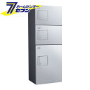 ダイケン 宅配ボックス プッシュ錠タイプ 標準扉 (ダークグレー/シルバーメタリック) TBX-F2SS-GM 商品単品販売 tbx-f2ss-gm [宅配BO...