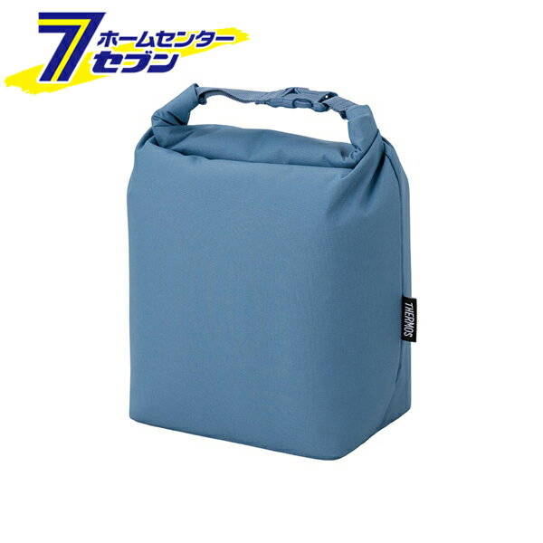保冷ロールトップバッグ 5L アッシュブルー RFK-005-ASB [サブ保冷バッグ ミニクーラーバッグ サーモス]