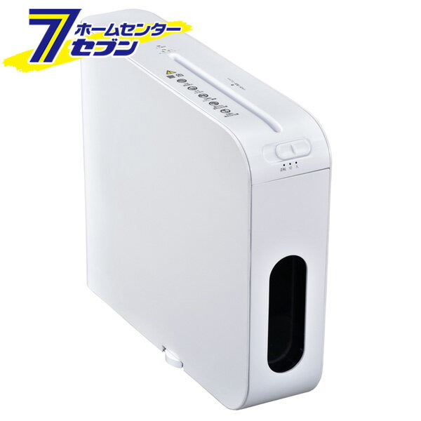 スリムマイクロカットシュレッダー （品番）00-5143 SHR-MX700-W [オフィス機器:シュレッダー オーム電..