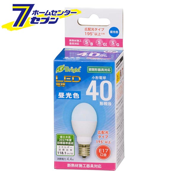 LEDŵ E17 40  ֡06-4804 LDA4D-G-E17IH23 [LEDŵ塦ľ:LEDŵ微ߥ˥ץȥ ŵ]