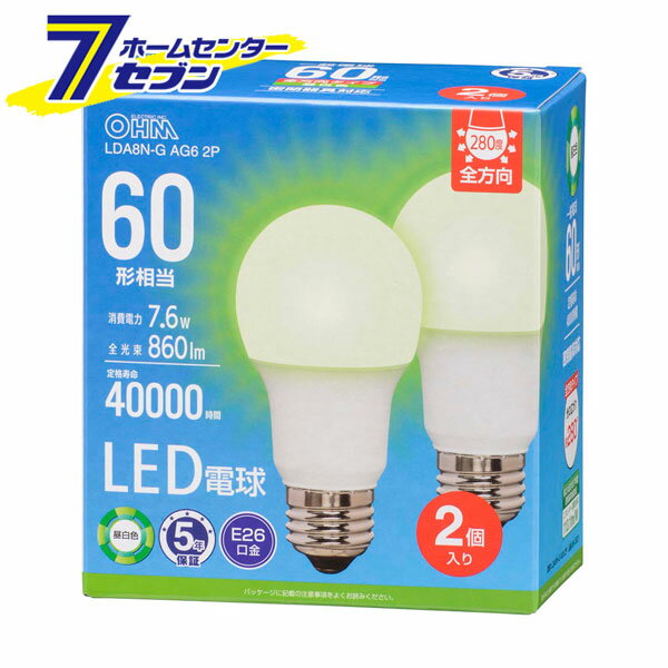 LEDŵ E26 60  2 ֡06-5521 LDA8N-GAG62P [LEDŵ塦ľ:LEDŵ̷ ...
