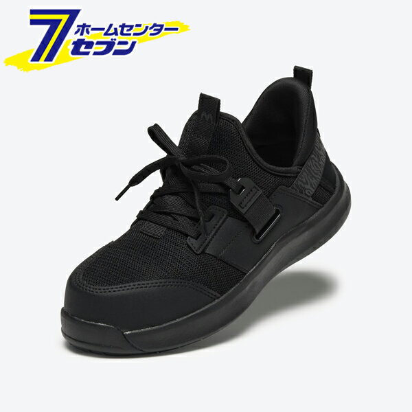 【ポイント5倍】ワークシューズ 作業靴 軽量 ブラック 23.5cm マンダム FLY-UP #510 [作業靴 靴 スニーカー 安全靴 先芯 履き心地 丸五]【ポイントUP: 2025年5月15日22:00〜 5月16日21:59まで】