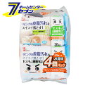 (ケース販売12個入) セスキの激落ちシート フローリング用 (20枚入×4個パック) レック [激落ちくん 床拭き 床掃除 ウェットシート おそうじシート ク...