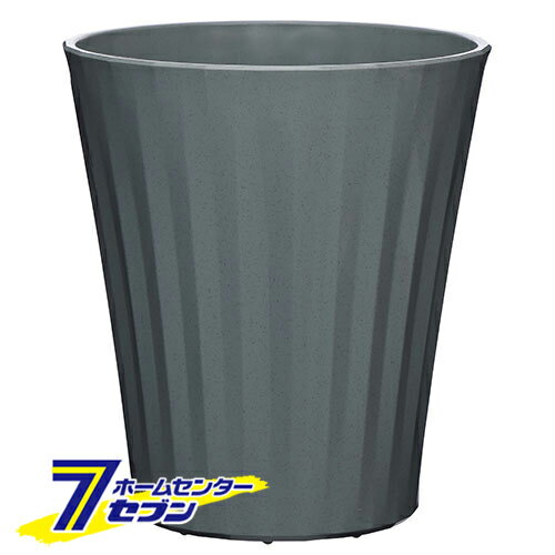 グロスポット 7号 ダークグレー 日本製 グロスP7号DG [鉢 インテリア鉢 プランター 植木鉢 寄せ植え 観葉植物 花 アップルウェアー]のサムネイル
