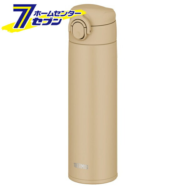 真空断熱 ケータイマグ 500ml サンドベージュ JOK-500 SDBE [食洗器OK 水筒 ワンタッチ マグボトル ステンレスボトル 保冷 保温 サーモス]