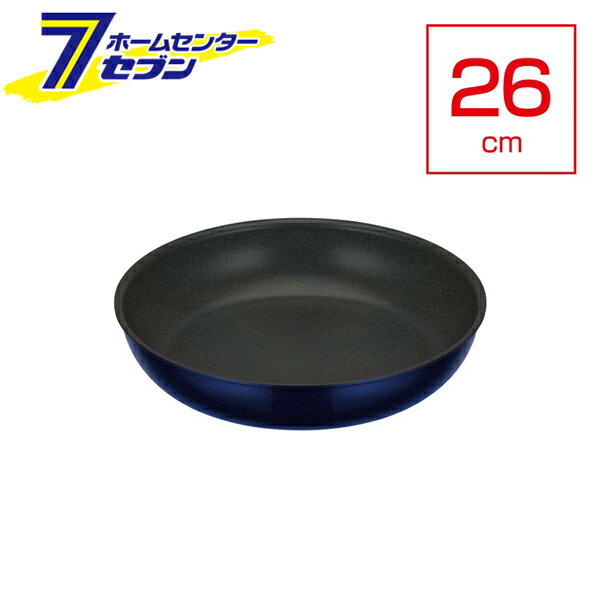 取っ手のとれるフライパン 26cm ガス火専用 デュラブルシリーズ KVE-026-DPBL [食洗機 オーブン 調理器具 サーモス]のサムネイル