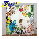 ディズニー レースカーテン トイストーリー 幅100×丈198cm (2枚1セット) 726164 九装 [UVカット 断熱性 洗濯可能 子供部屋 キャラクター...