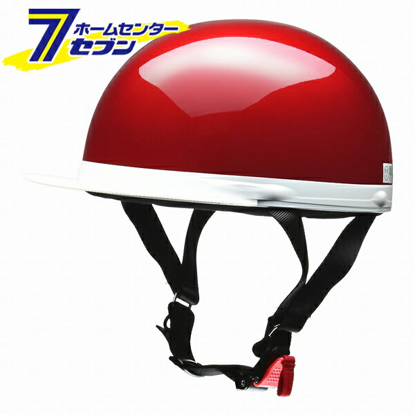 ハーフヘルメットクロス キャンディーレッド F CR-740CRE LEAD [二輪 バイク用品]