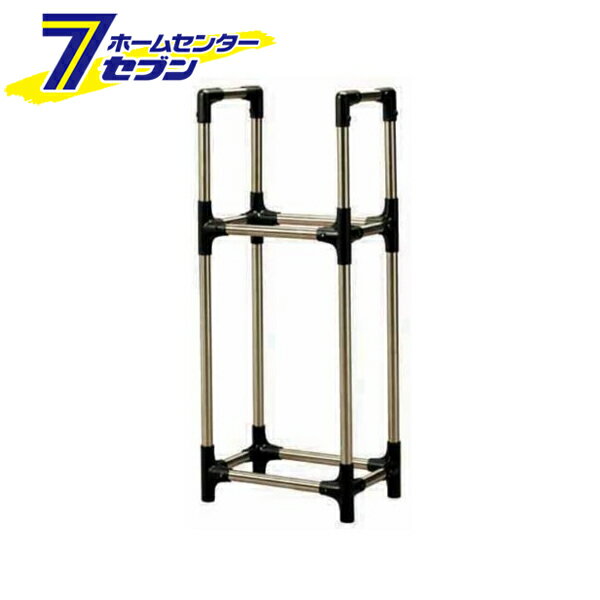 タイヤラック 小型車用 4本用 カバー付 ステンレス ブラック KSL-450C アイリスオーヤマ [タイヤ保管 ..