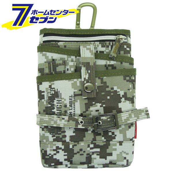 中林製作所 タフレーベル 多機能小物ケース AM-25 [ストラップ キーホルダー 工具袋 工具入れ バッグ]