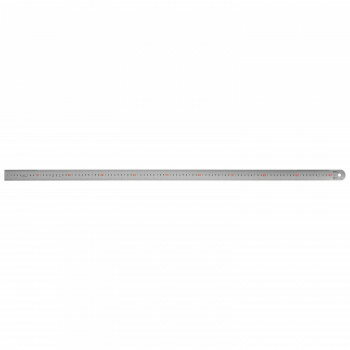 ステンレス・アルミ定規 ヤマヨ シルバー直尺 100cm 108-0005【メーカー直送：代金引換不可：同梱不可】【北海道・沖縄・離島は配達不可】