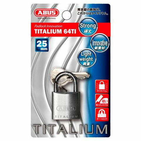 ABUS(AoX)@TITALIUM싞 25mm 3{L[ BP64TI25KD 00721286