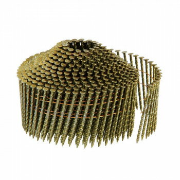 (W)ワイヤー スクリュー釘 山形巻 2.1×32 400本巻×10巻 WS2132C【メーカー直送：代金引換不可：同梱不..