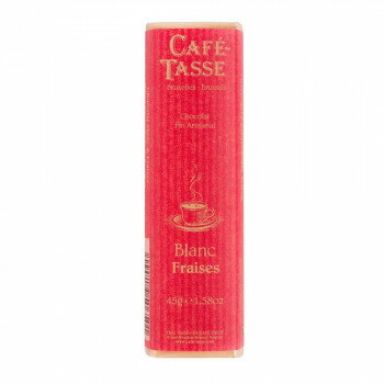 CAFE-TASSE(カフェタッセ) ストロベリーホワイトチョコ 45g×15個セット【メーカー直送：代金引換不可：..