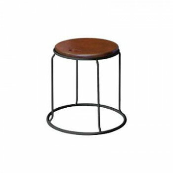 ウッド リンクスツール ダークブラウン/ブラック WLS-1TD【メーカー直送：代金引換不可：同梱不可】【北海道・沖縄・離島は配達不可】