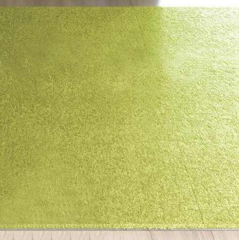 川島織物セルコン　Unit Rug(ユニットラグ)　ソフティライン　プレーン　50×50cm　6枚入り　UR1475・オリーブグリーン