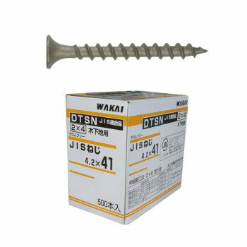 造作ねじ 汎用 DTSN 金 4.2×41 500本入 DTSN41S【メーカー直送：代金引換不可：同梱不可】【北海道・沖縄・離島は配達不可】