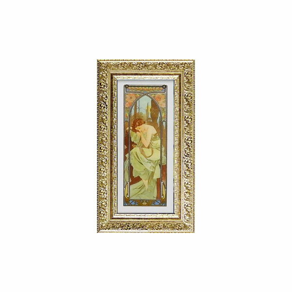 ART FRAMES アルフォンス ミュシャ 夜の安らぎ AM-07514【メーカー直送：代金引換不可：同梱不可】【北海道・沖縄・離島は配達不可】