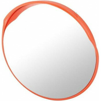 MYST(マイスト) 5135　ガレージミラー　中・長距離用(〜30mまで) 丸形 オレンジ色 約450φmm　169240【..