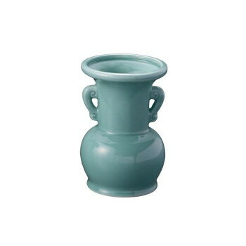 ナカムラ商事 仏具用品 青磁仏花3.5寸(中)【メーカー直送：代金引換不可：同梱不可】【北海道・沖縄・離島は配達不可】