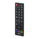 テレビリモコン RC-TV102BK【メーカー直送:代金引換不可:同梱不可】【北海道・沖縄・離島は配達不可】(2)