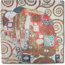 名画スカーフ クリムト「抱擁」 AS-01011【メーカー直送:代金引換不可:同梱不可】【北海道・沖縄・離島は配達不可】