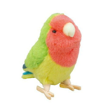吉徳　ことりのね　ぬいぐるみ　コザクラインコ　180096【メーカー直送：代金引換不可：同梱不可】【北海道・沖縄・離島は配達不可】