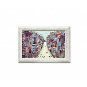 アートフレーム リー マッカーシー「ダウンタウン」 LM-16001【メーカー直送：代金引換不可：同梱不可】【北海道・沖縄・離島は配達不可】